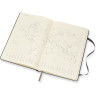 Еженедельник MOLESKINE ACADEMIC HORIZONTAL Large (чёрный) DHB18WH3